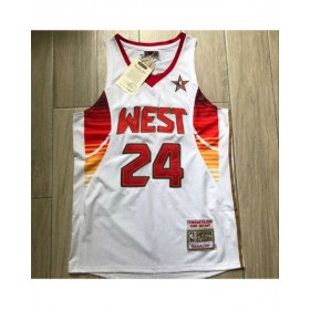 Retro All Star Kobe Bryant #24 White 2009 Swingman NBA Jersey