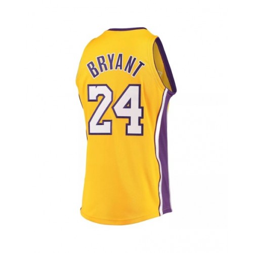 Men's Los Angeles Lakers Kobe Bryant #24 Mitchell & Ness Gold 2008/09 Swingman NBA Jersey