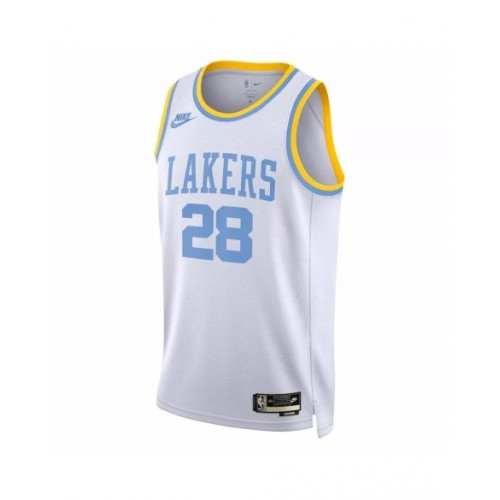 Men's Los Angeles Lakers Rui Hachimura #28 Nike White 2022/23 Swingman Jersey - Classic Edition