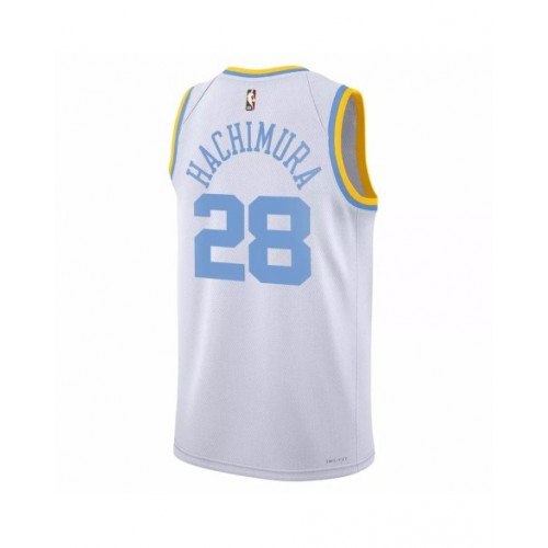 Men's Los Angeles Lakers Rui Hachimura #28 Nike White 2022/23 Swingman Jersey - Classic Edition