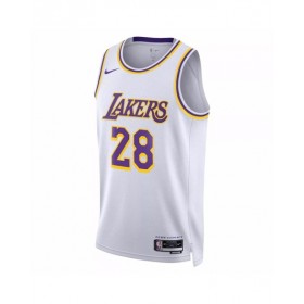 Men's Los Angeles Lakers Rui Hachimura #28 Nike White 2022/23 Swingman Jersey - Association Edition