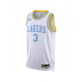 Men's Los Angeles Lakers Anthony Davis #3 Nike White 2022/23 Swingman Jersey - Classic Edition