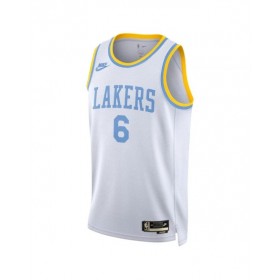 Men's Los Angeles Lakers LeBron James #6 Nike White 2022/23 Swingman Jersey - Classic Edition