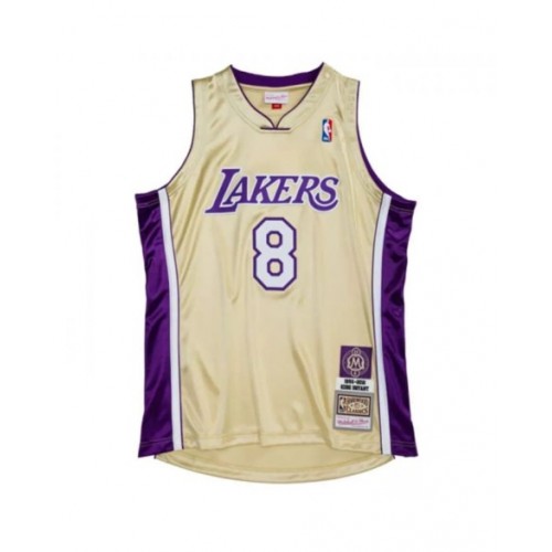 Men's Los Angeles Lakers Kobe Bryant Mitchell & Ness Gold Hall of Fame Class of 2020 Hardwood Jersey