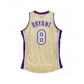 Men's Los Angeles Lakers Kobe Bryant Mitchell & Ness Gold Hall of Fame Class of 2020 Hardwood Jersey