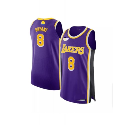 Men's Los Angeles Lakers Kobe Bryant #8 Purple Swingman Jersey - Statement Edition