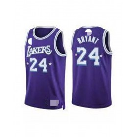 Men's Los Angeles Lakers Kobe Bryant #24 Purple 2021/22 Diamond Swingman Jersey - City Edition