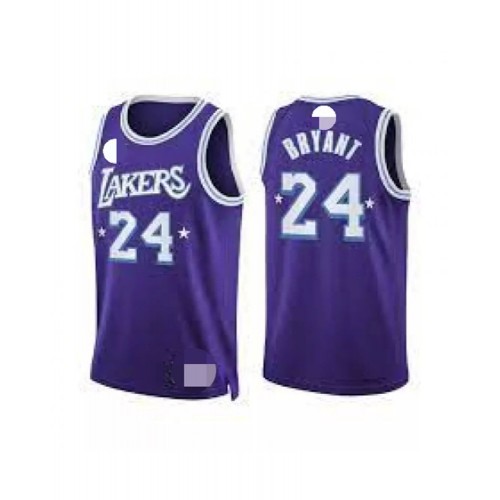 Men's Los Angeles Lakers Kobe Bryant #24 Purple 2021/22 Diamond Swingman Jersey - City Edition