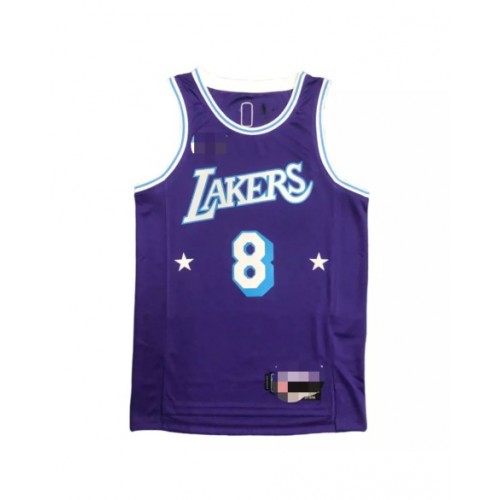 Men's Los Angeles Lakers Kobe Bryant #8 Purple 2021/22 Diamond Swingman Jersey - City Edition