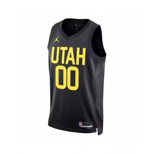 Men's Utah Jazz Jordan Clarkson #00 Jordan Brand Black 2022/23 Swingman Jersey - Statement Edition