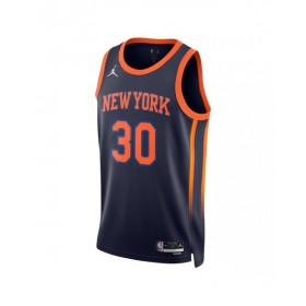 Men's New York Knicks Julius Randle #30 Jordan Brand Navy 2022/23 Swingman Jersey - Statement Edition