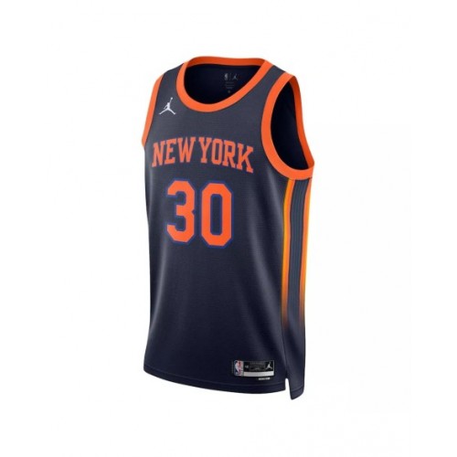 Men's New York Knicks Julius Randle #30 Jordan Brand Navy 2022/23 Swingman Jersey - Statement Edition