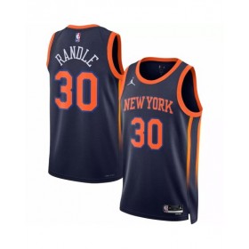 Men's New York Knicks Julius Randle #30 Jordan Brand Navy 2022/23 Swingman Jersey - Statement Edition