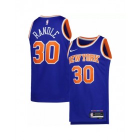 Men's New York Knicks Julius Randle #30 Blue 22/23 Swingman Jersey - Icon Edition