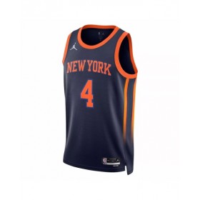 Men's New York Knicks Derrick Rose #4 Jordan Brand Navy 2022/23 Swingman Jersey - Statement Edition