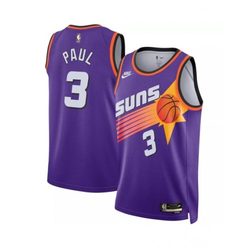 Men's Phoenix Suns Chris Paul #3 Nike Purple 2022/23 Swingman Jersey - Classic Edition