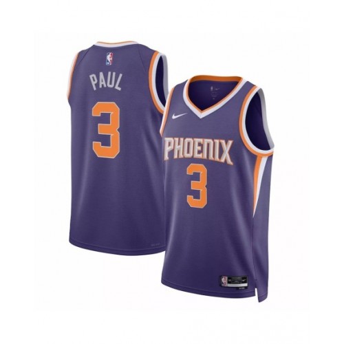 Men's Phoenix Suns Chris Paul #3 Purple 22/23 Swingman Jersey - Icon Edition