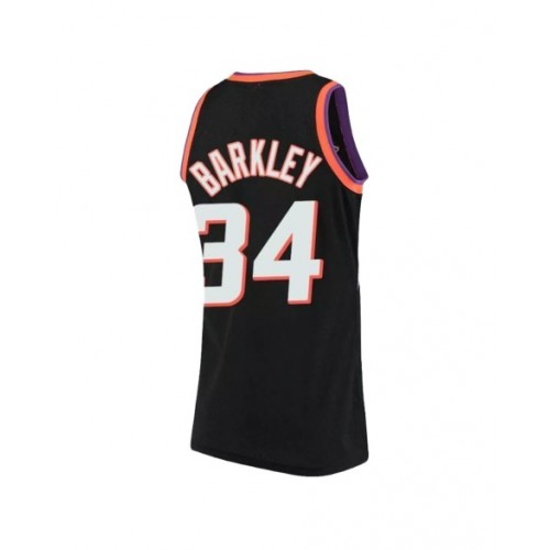 Men's Phoenix Suns Charles Barkley #34 Mitchell & Ness Nike Black 1992/93 Swingman NBA Jersey