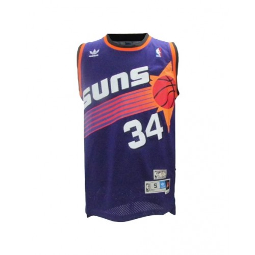 Men's Phoenix Suns Charles Barkley #34 Nike Purple Swingman NBA Jersey