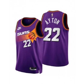 Men's Phoenix Suns Deandre Ayton #22 Nike Purple 2022/23 Swingman Jersey - Classic Edition