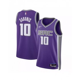 Men's Sacramento Kings Domantas Sabonis #10 Purple 2022/23 Swingman Jersey - Icon Edition