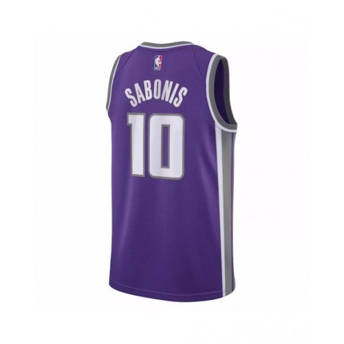 Men's Sacramento Kings Domantas Sabonis #10 Purple 2022/23 Swingman Jersey - Icon Edition