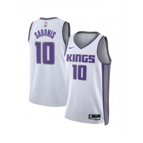 Men's Sacramento Kings Domantas Sabonis #10 White 22/23 Swingman Jersey - Association Edition