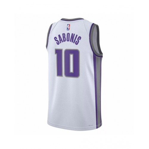 Men's Sacramento Kings Domantas Sabonis #10 White 22/23 Swingman Jersey - Association Edition