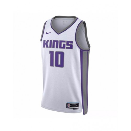 Men's Sacramento Kings Domantas Sabonis #10 White 22/23 Swingman Jersey - Association Edition