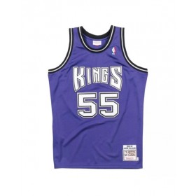 Men's Sacramento Kings Jason Williams #55 Mitchell & Ness Purple Hardwood Classics Authentic Jersey