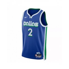 Men's Dallas Mavericks Kyrie Irving #2 Nike Blue 2022/23 Swingman Jersey - City Edition