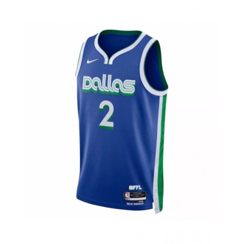 Men's Dallas Mavericks Kyrie Irving #2 Nike Blue 2022/23 Swingman Jersey - City Edition