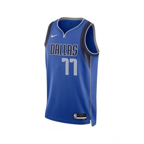 Men's Dallas Mavericks Luka Doncic #77 Nike Royal 2022/23 Swingman Jersey - Icon Edition