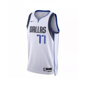 Men's Dallas Mavericks Luka Doncic #77 Nike White 2022/23 Swingman Jersey - Association Edition