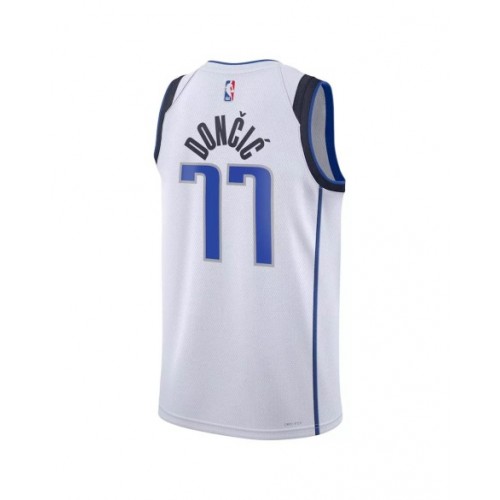 Men's Dallas Mavericks Luka Doncic #77 Nike White 2022/23 Swingman Jersey - Association Edition