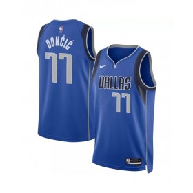 Men's Dallas Mavericks Luka Doncic #77 Nike Royal 2022/23 Swingman Jersey - Icon Edition