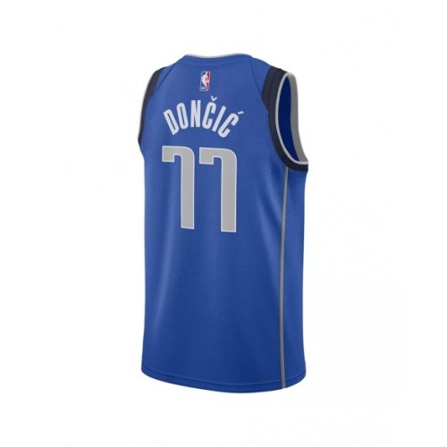 Men's Dallas Mavericks Luka Doncic #77 Nike Royal 2022/23 Swingman Jersey - Icon Edition