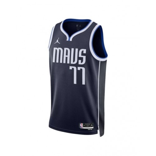 Men's Dallas Mavericks Luka Doncic #77 Jordan Brand Navy 2022/23 Statement Edition Swingman Jersey