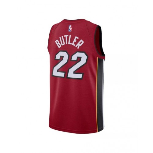 Men's Miami Heat Jimmy Butler #22 Jordan Brand Red 2022/23 Swingman Jersey - Statement Edition