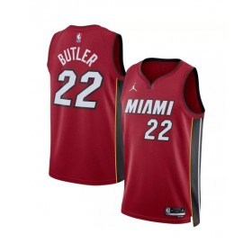 Men's Miami Heat Jimmy Butler #22 Jordan Brand Red 2022/23 Swingman Jersey - Statement Edition