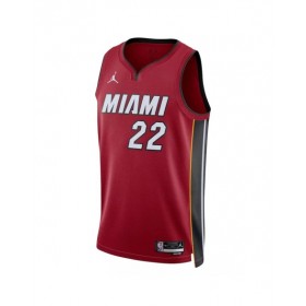 Men's Miami Heat Jimmy Butler #22 Jordan Brand Red 2022/23 Swingman Jersey - Statement Edition