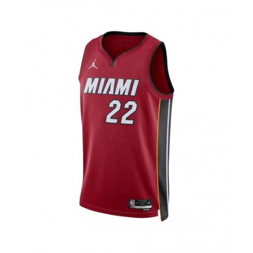 Men's Miami Heat Jimmy Butler #22 Jordan Brand Red 2022/23 Swingman Jersey - Statement Edition