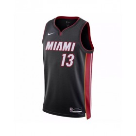 Men's Miami Heat Bam Adebayo #13 Black 22/23 Swingman Jersey - Icon Edition