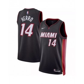 Miami Heat Tyler Herro #14 Nike Black 2022/23 Swingman Jersey - Icon Edition