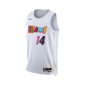 Men's Miami Heat Tyler Herro #14 Nike White 2022/23 Swingman Jersey - City Edition