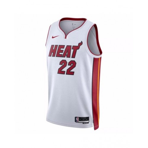 Men's Miami Heat Jimmy Butler #22 White 22/23 Swingman Jersey - Association Edition