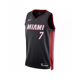 Men's Miami Heat Kyle Lowry #7 Black 22/23 Swingman Jersey - Icon Edition