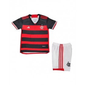 CR Flamengo Home Jersey Kit 2024/25 Kids(Jersey+Shorts)