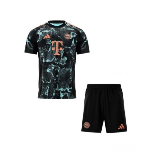 Bayern Munich Away Soccer Jersey Kit 2024/25 (Jersey+Shorts)