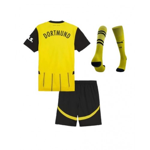 Dortmund Home Jersey Kit 2024/25 Kids(Jersey+Shorts+Socks)